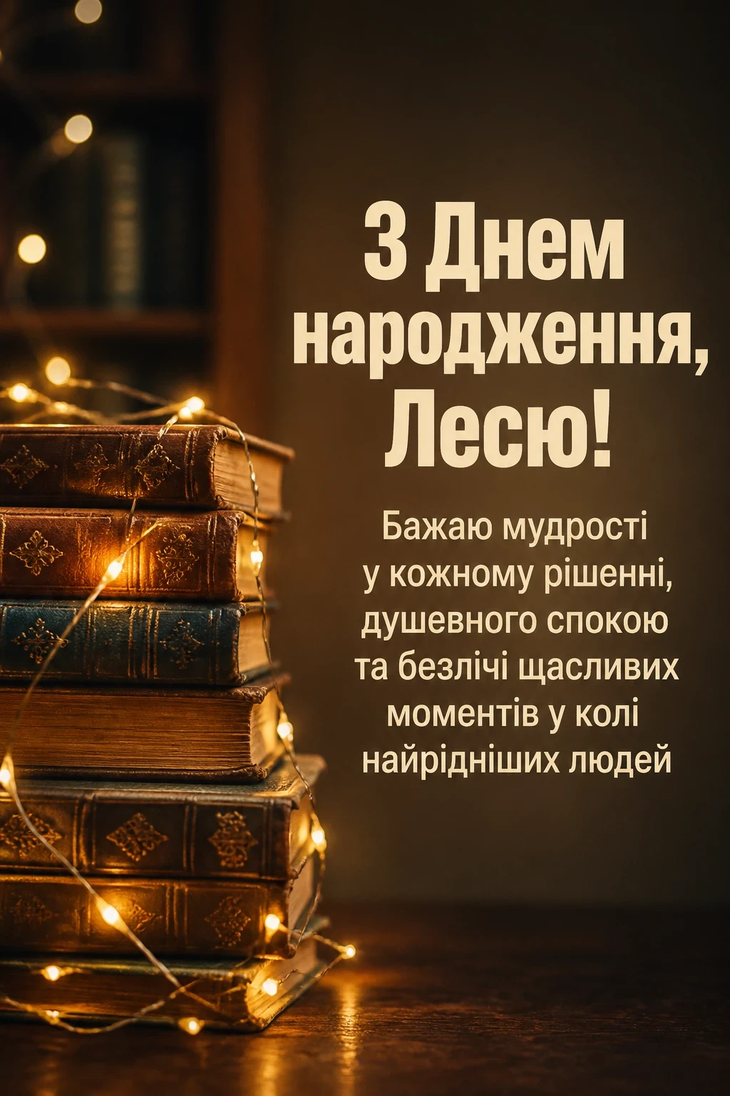 з днем народження леся картинки