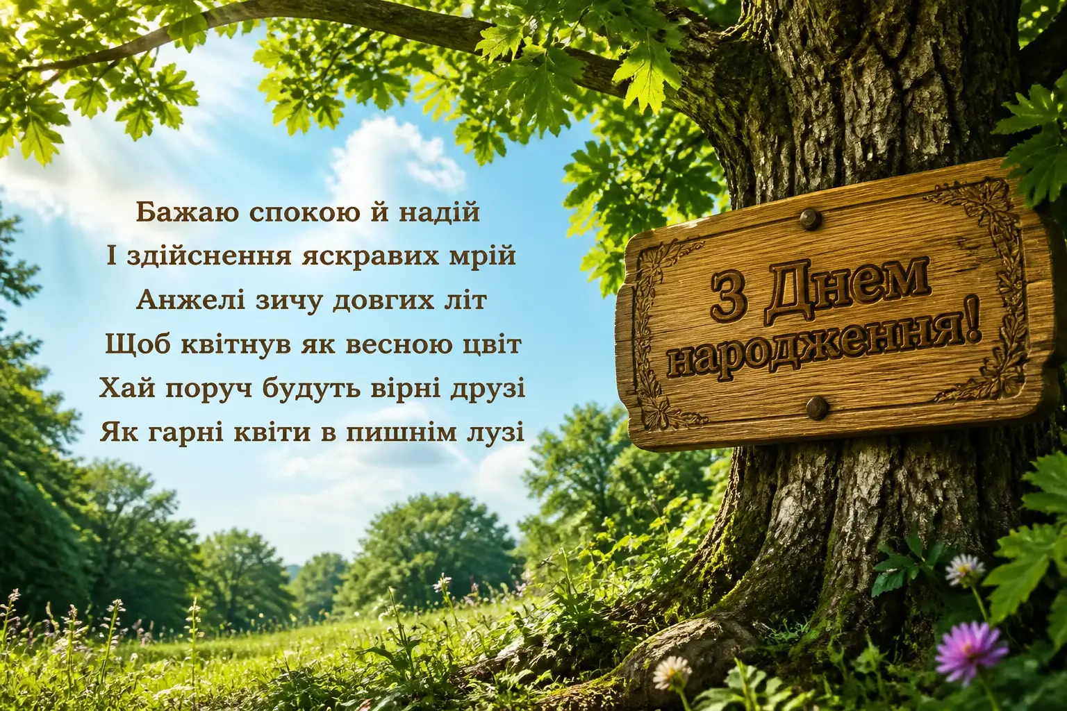 з днем народження анжела українською