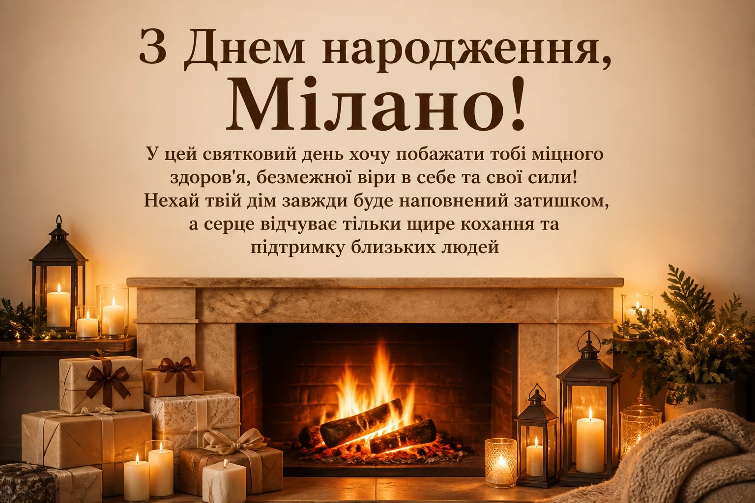 з днем народження мілана картинки