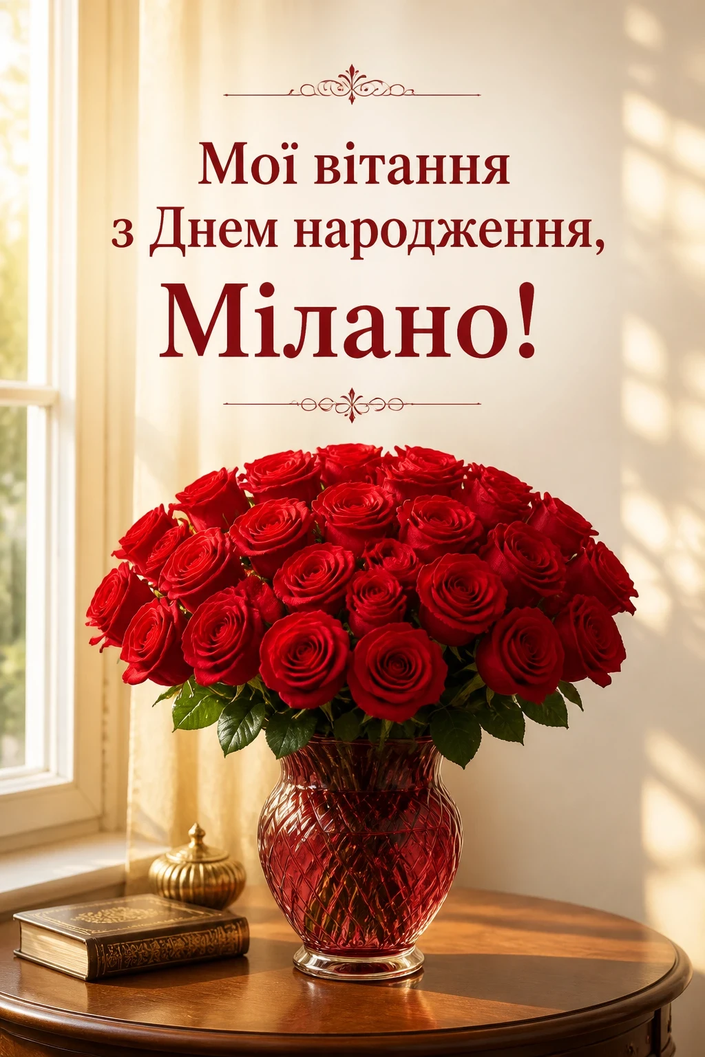 з днем народження мілана картинки