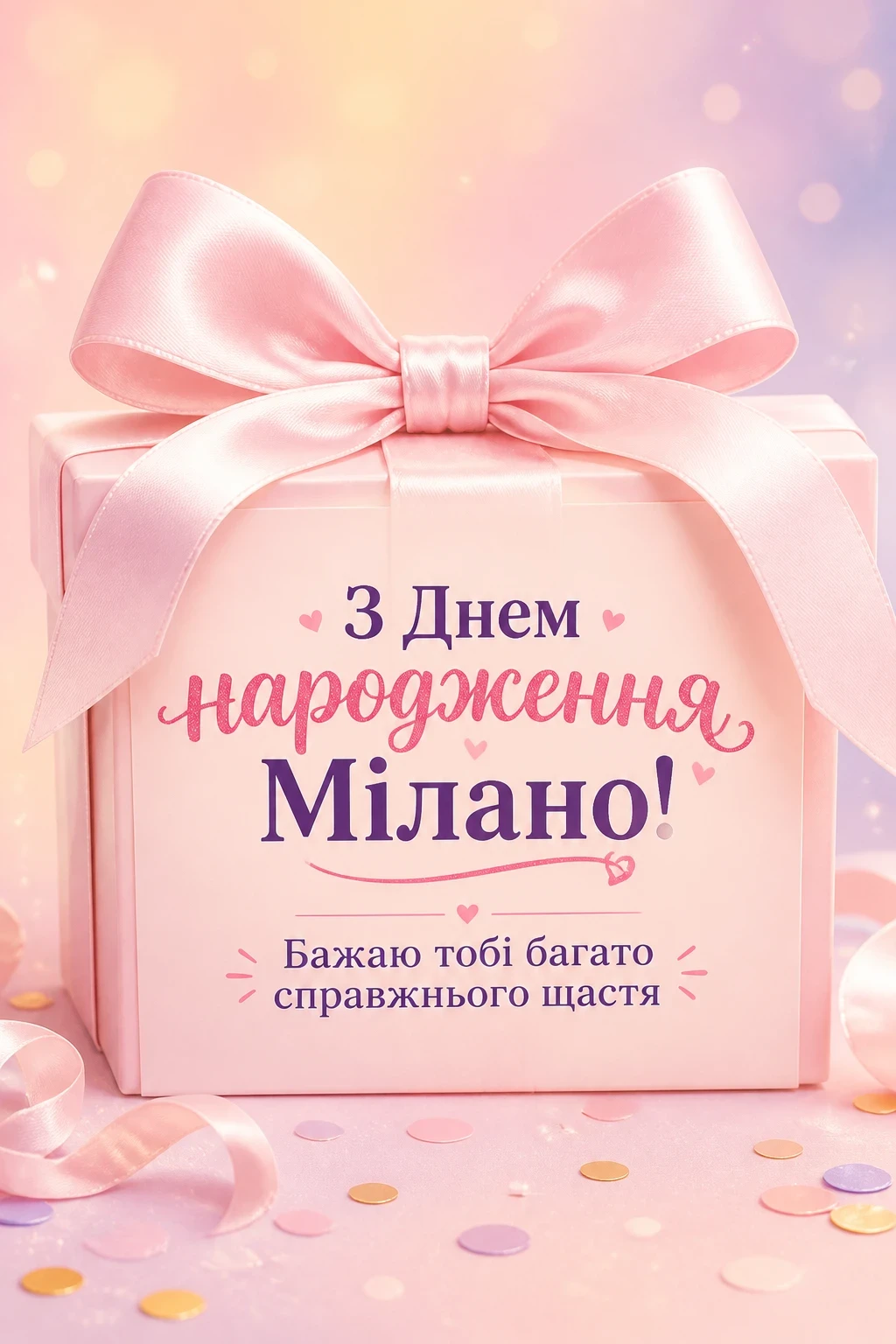 з днем народження мілана картинки