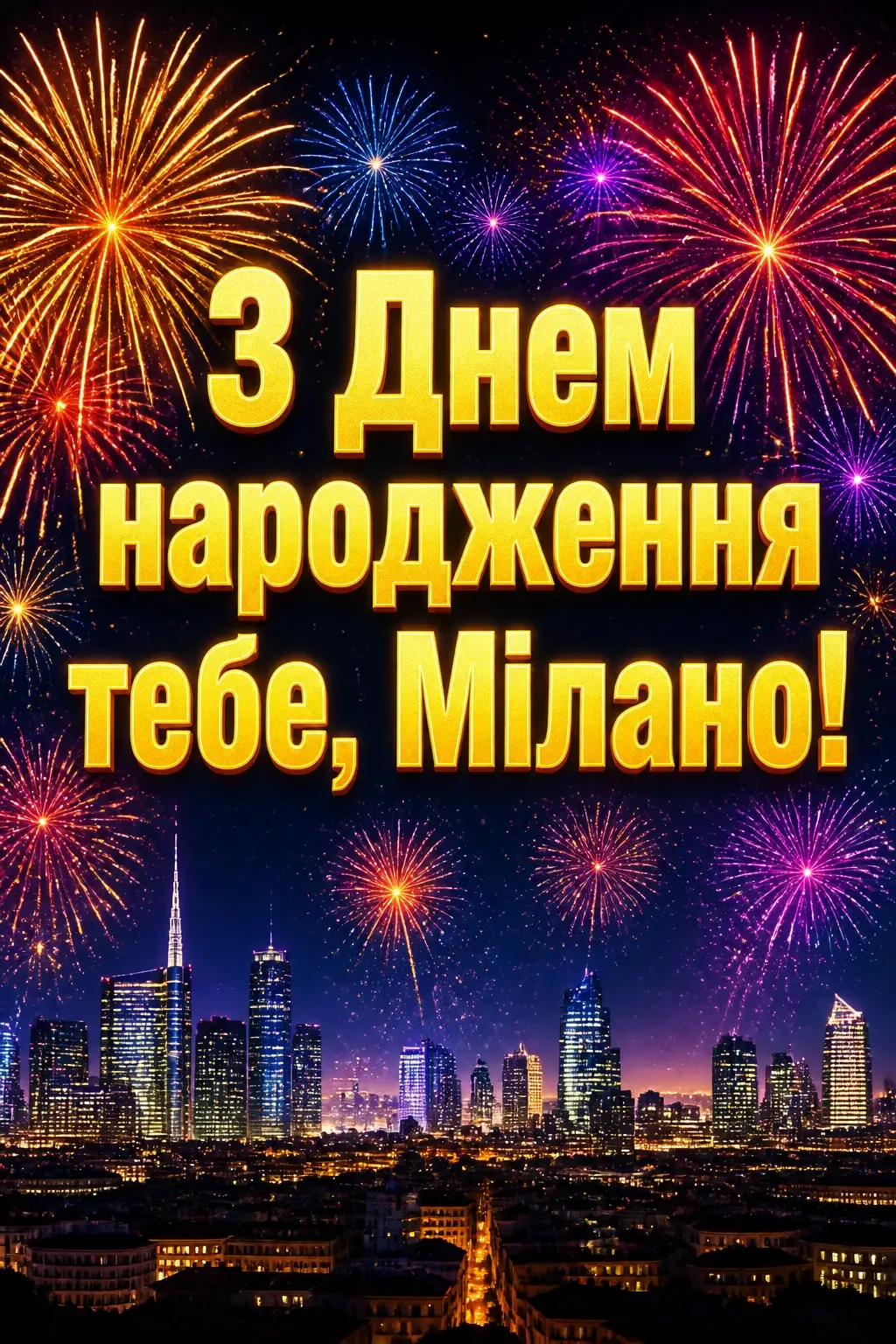 з днем народження мілана картинки