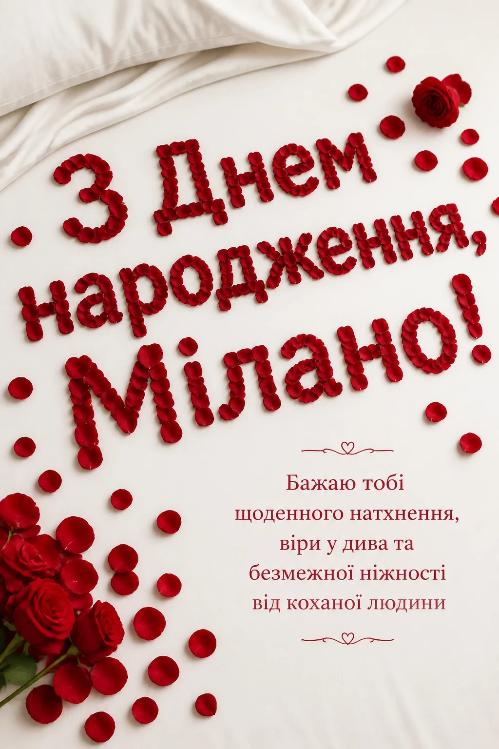 з днем народження мілана картинки