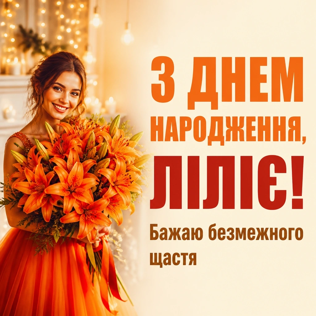 з днем народження лілія, в прозі з днем народження лілія, в прозі