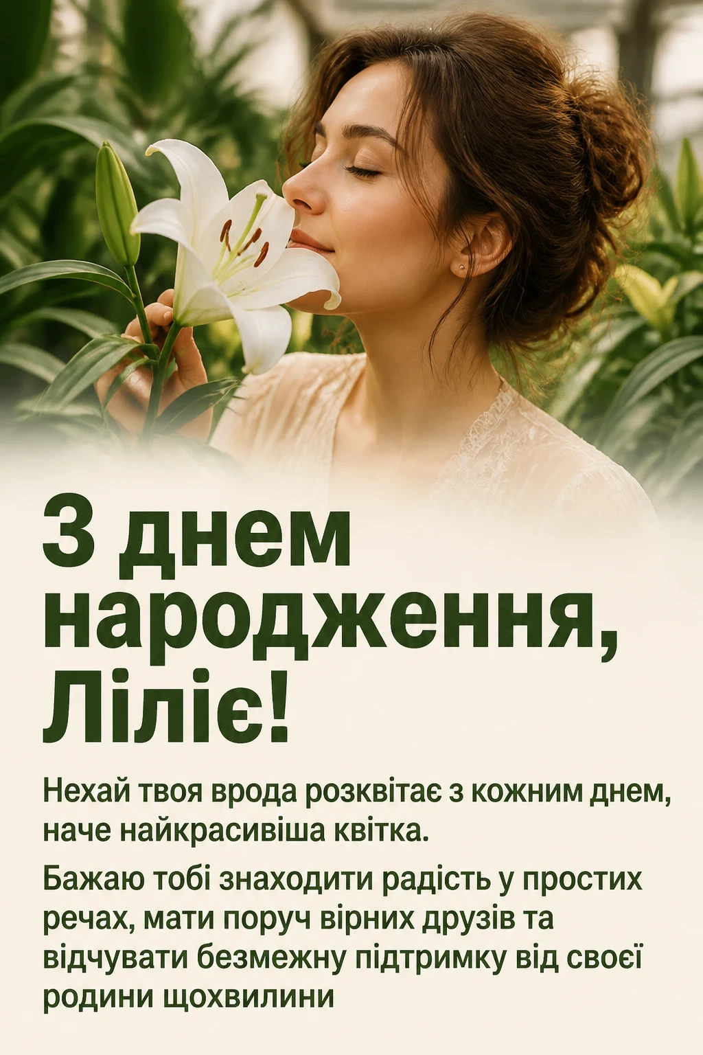 з днем народження лілія, в прозі з днем народження лілія, в прозі