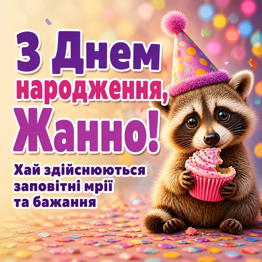 жанна з днем народження картинки
