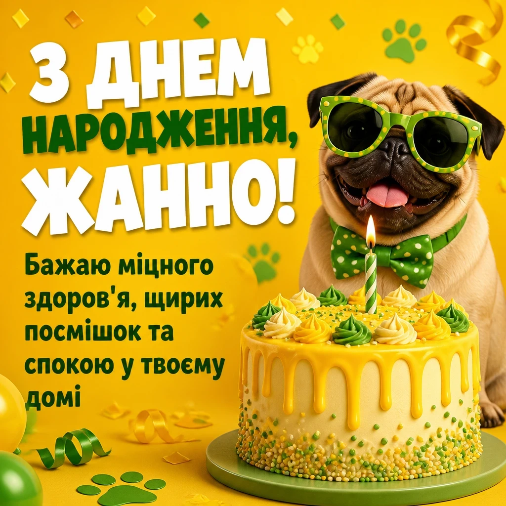 жанна з днем народження картинки