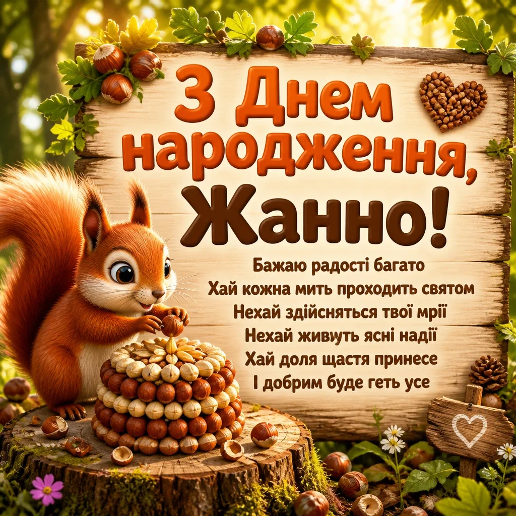 жанна з днем народження картинки