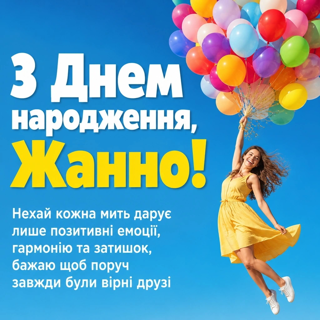 жанна з днем народження картинки