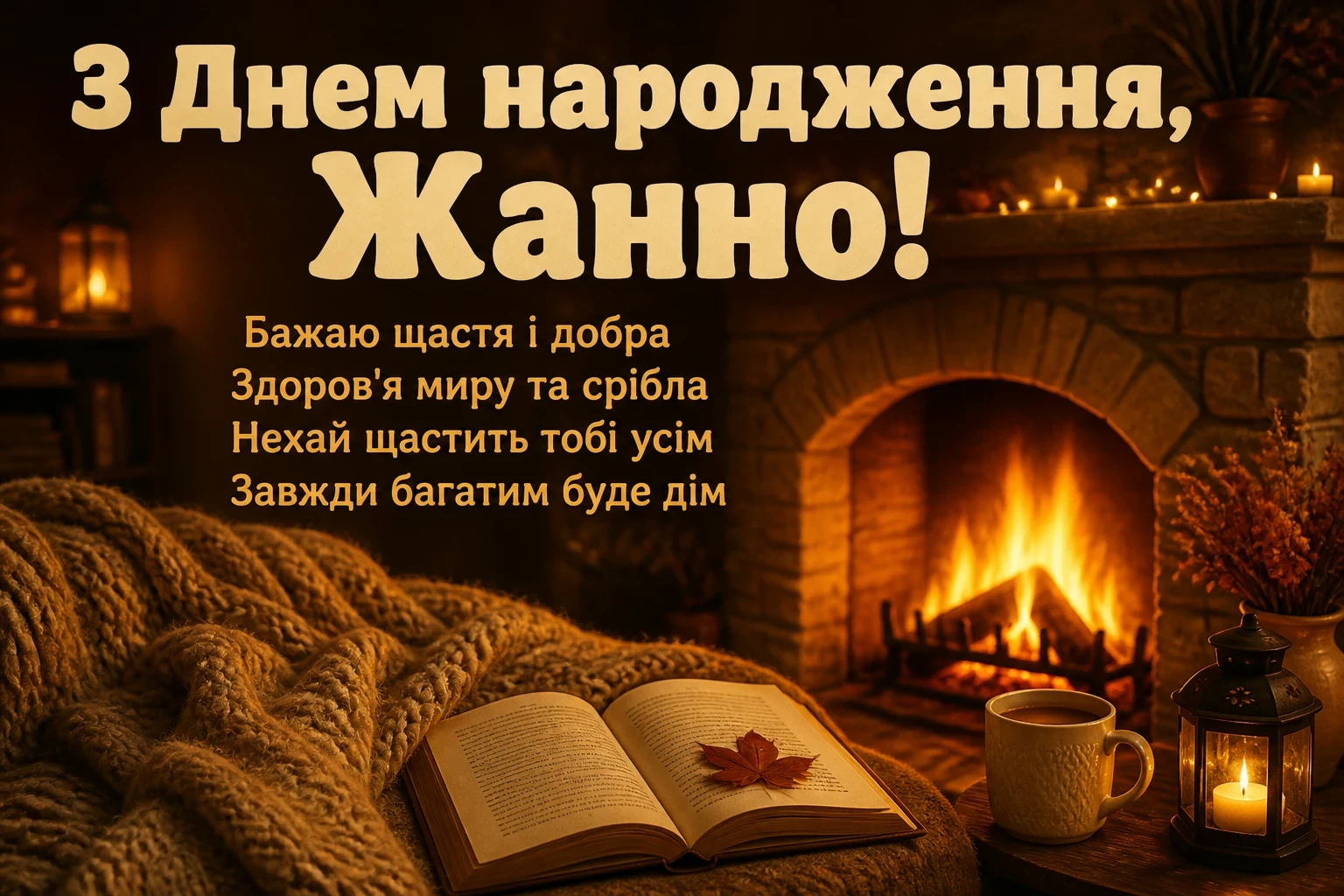 жанна з днем народження картинки