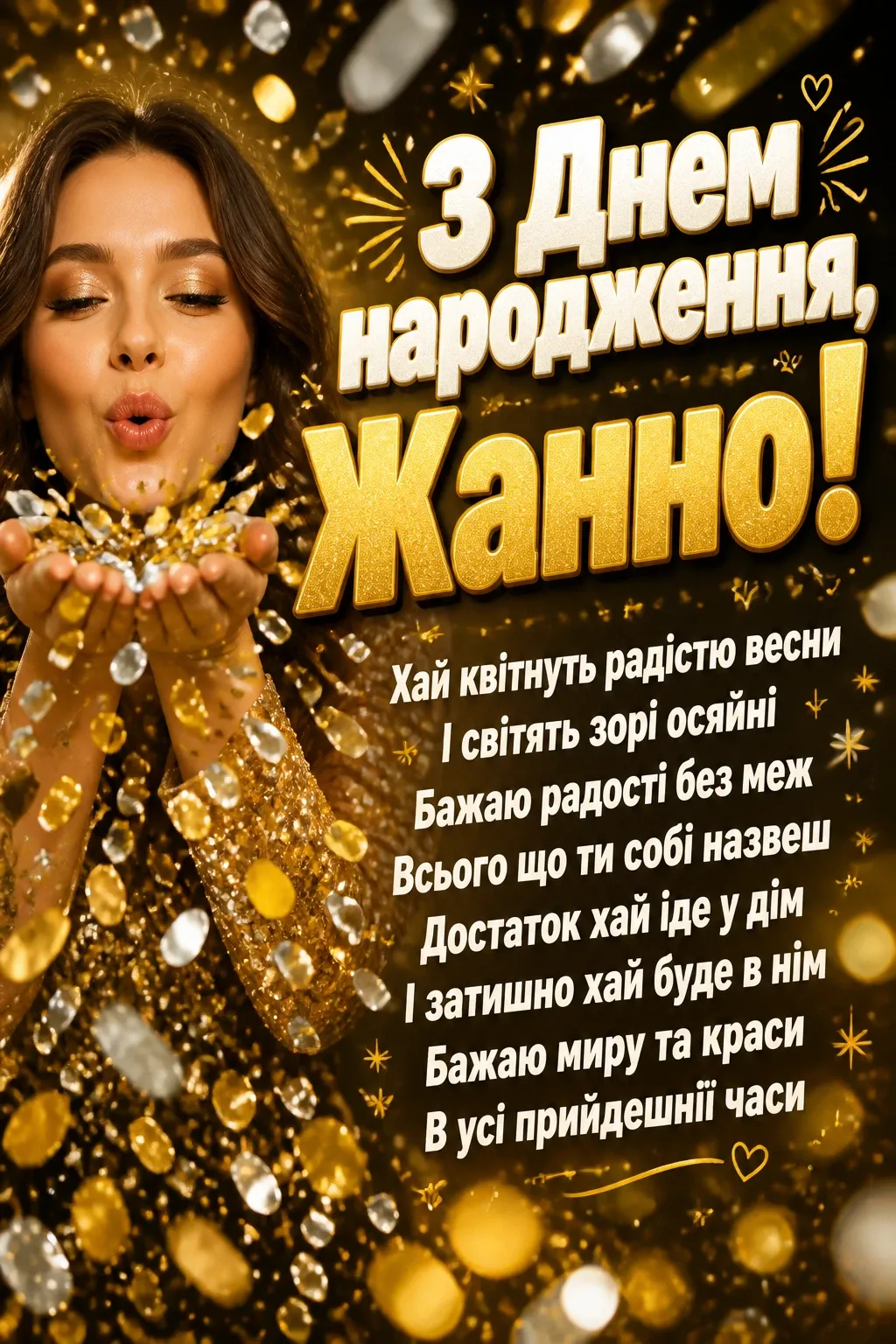 жанна з днем народження картинки