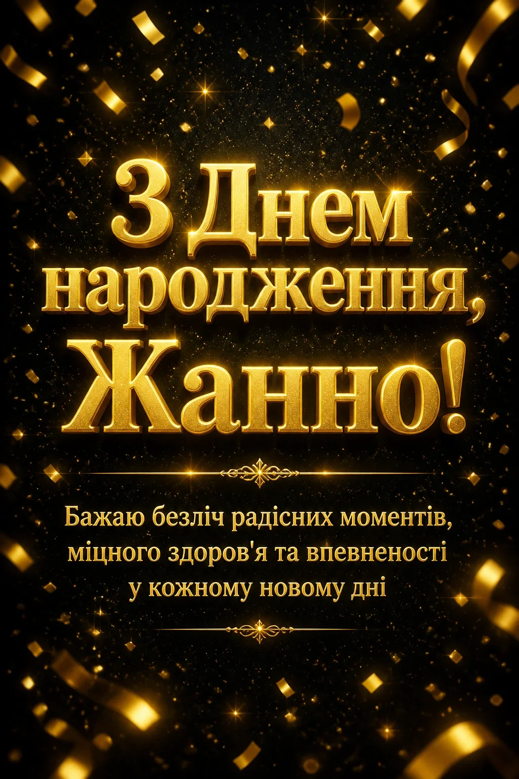 жанна з днем народження картинки