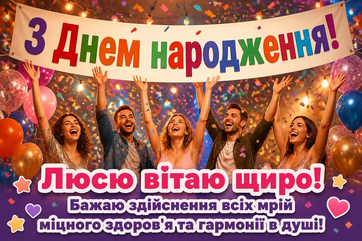 з днем народження люся