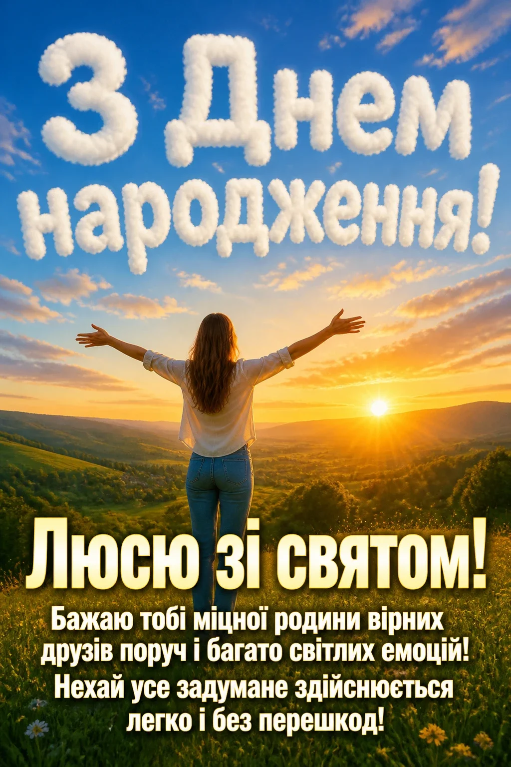 з днем народження люся