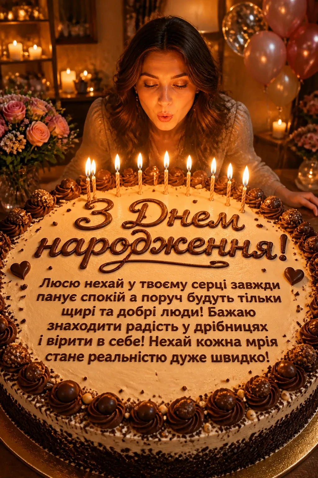 з днем народження люся