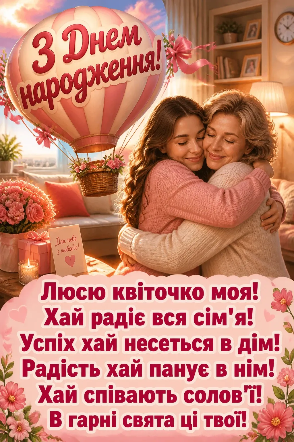 з днем народження люся