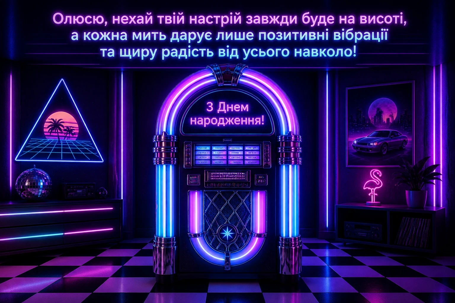 олюся з днем народження