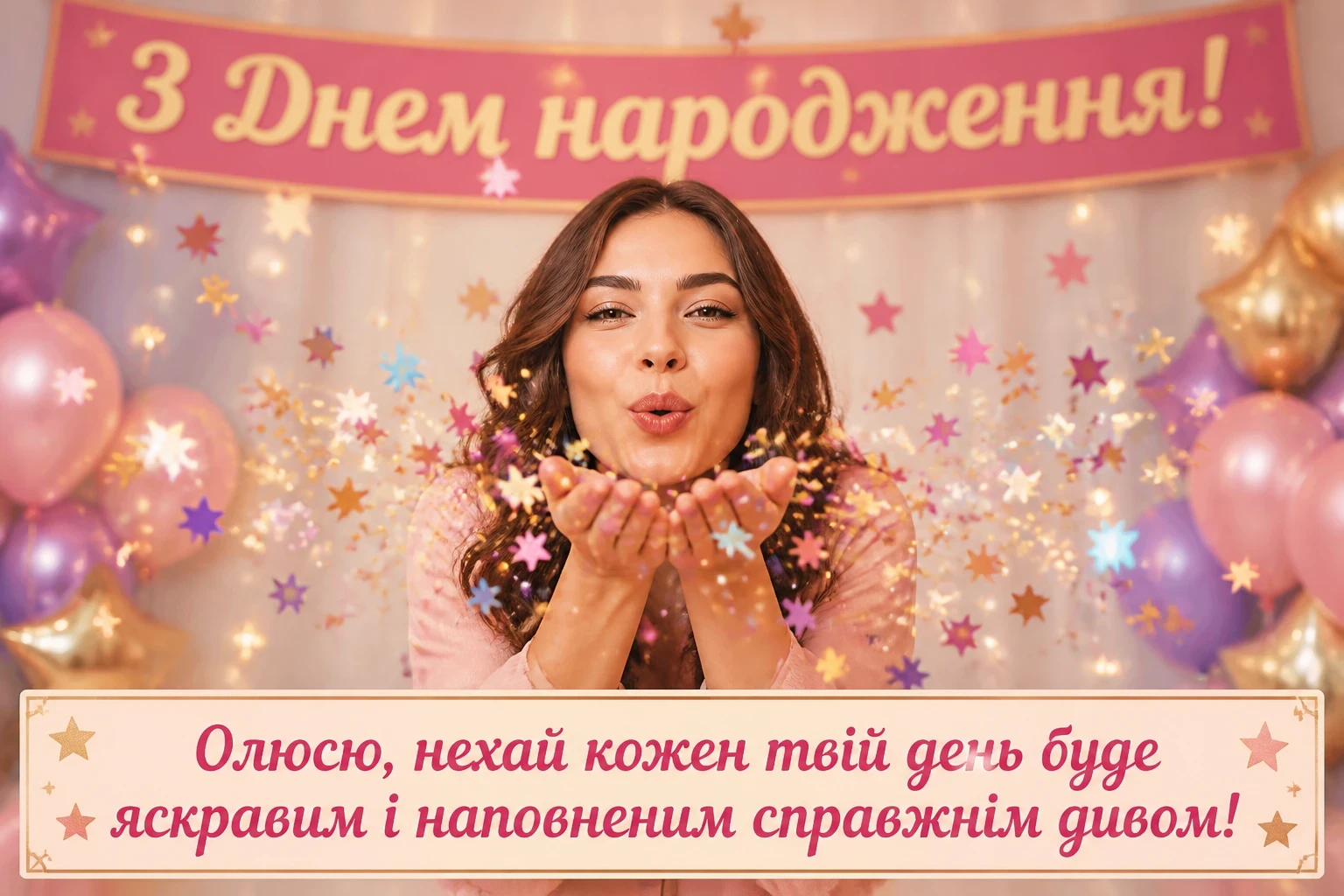 олюся з днем народження