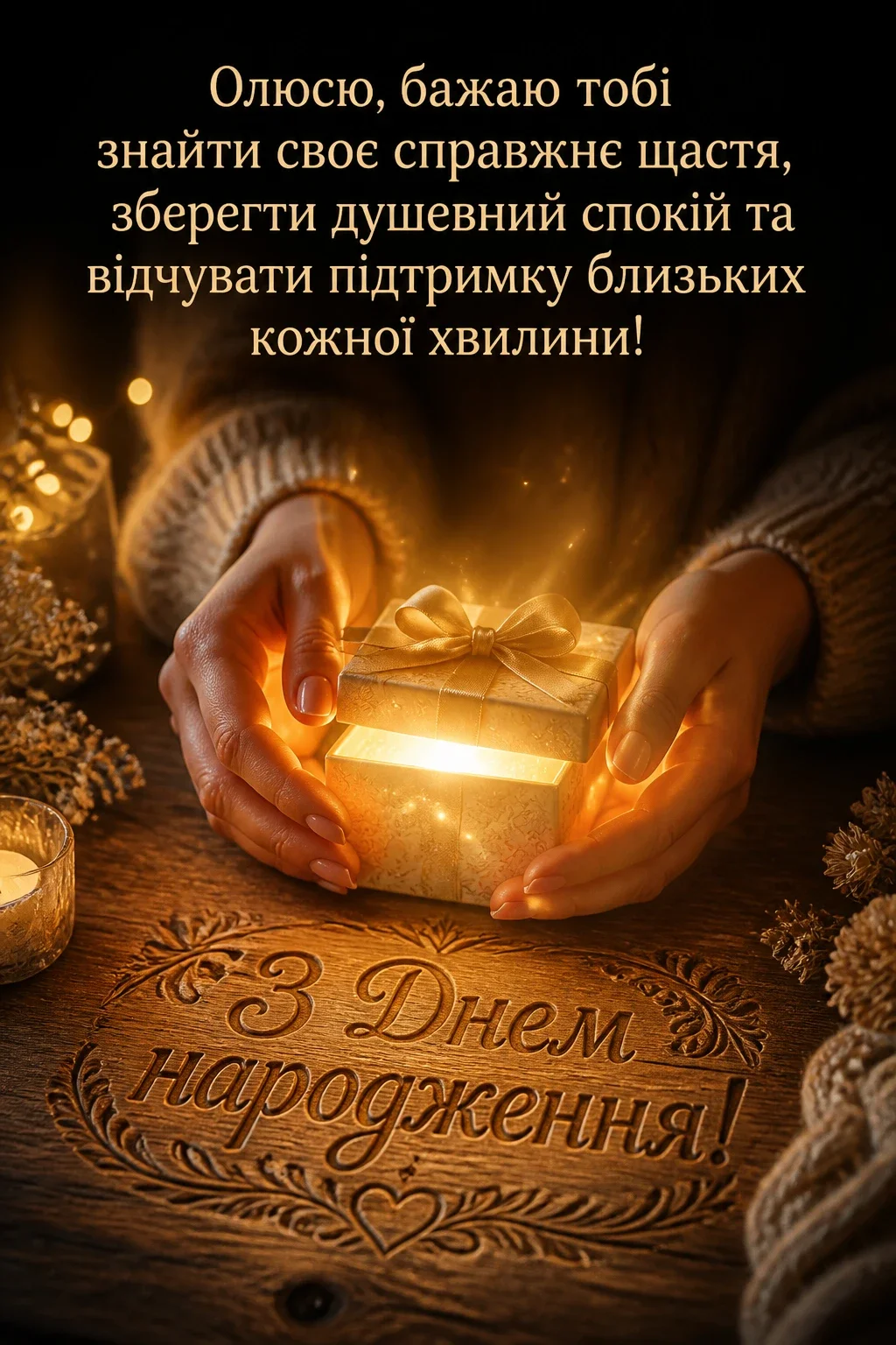 олюся з днем народження