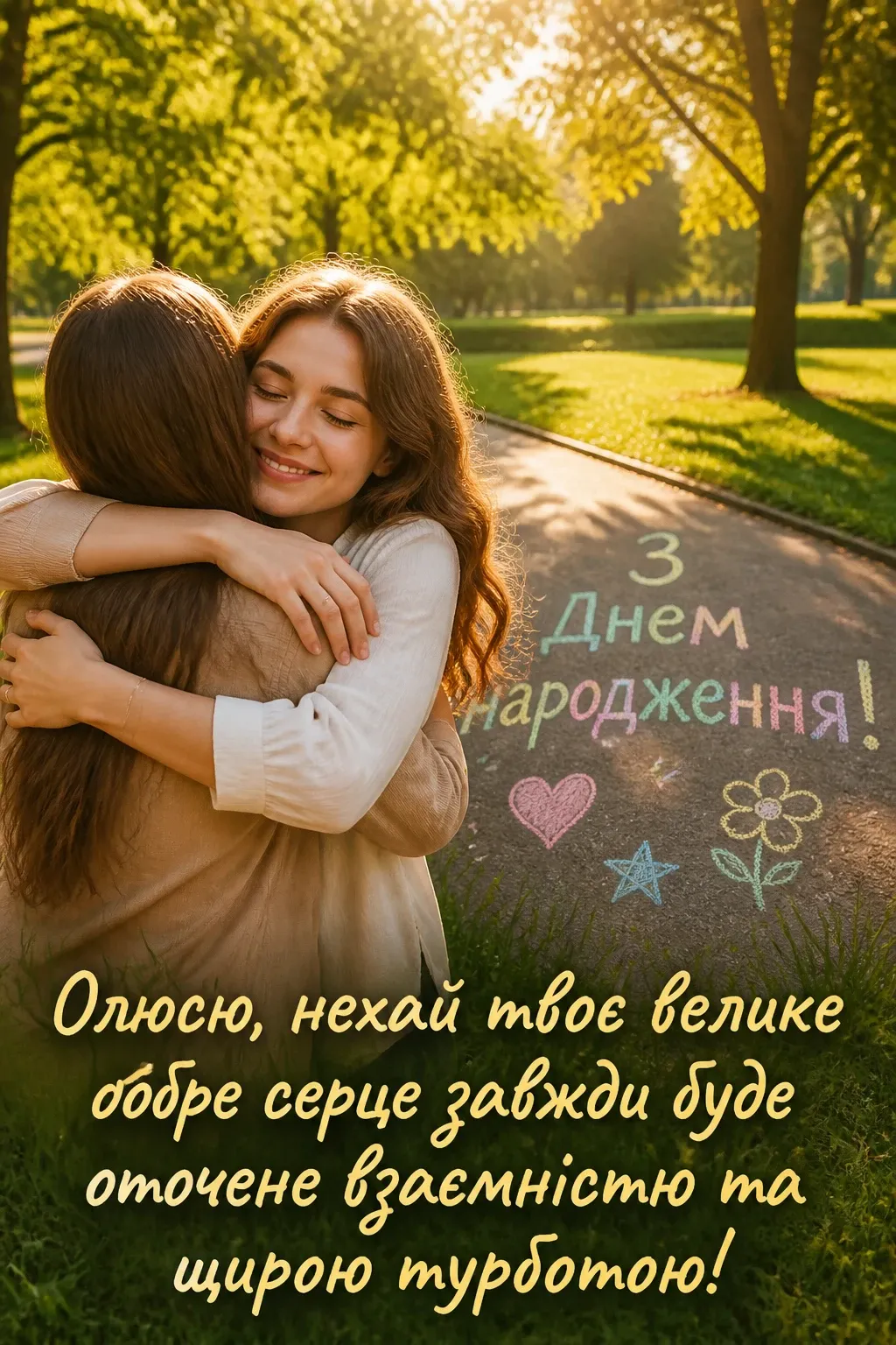 олюся з днем народження