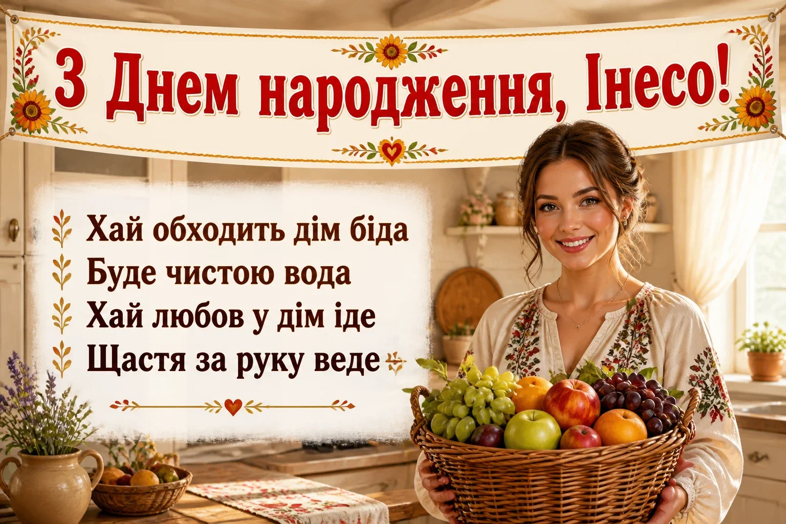 з днем народження інеса з днем народження інеса