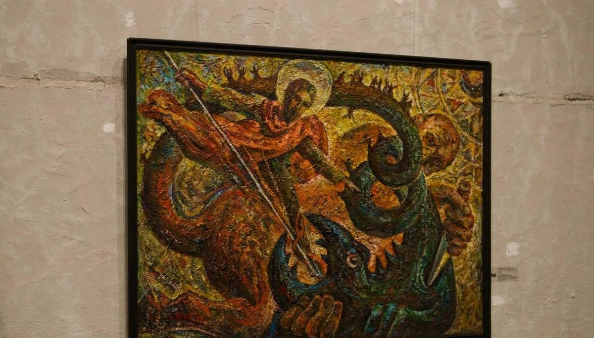 Виставка “Quo Vadis?” у Луцьку: полотна, врятовані з-під обстрілів Краматорськ